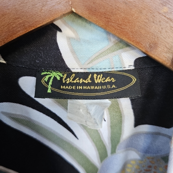 Vtg Island Wear Hawaiian Shirt Made in Hawaii Men's Size L - Picture 2 of 4